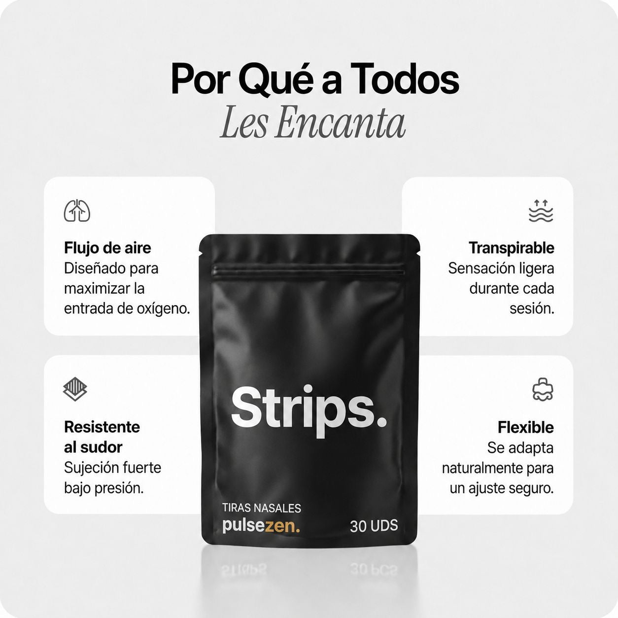 Tiras Nasales Negra